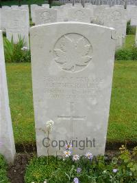 Etaples Military Cemetery - Therriault, Joseph Antonio